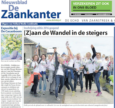 [Z]aan de Wandel in de steigers